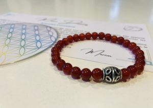 bracelet cornaline